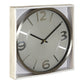 Vitus Silver Large Wall Clock