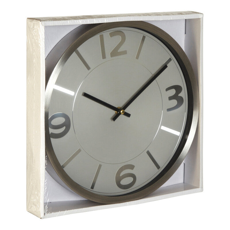 Vitus Silver Large Wall Clock