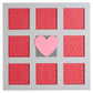 Kids Heart Design Multi Photo Wall Frame - Premier Home