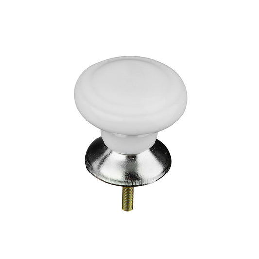 Classic Design White Ceramic Drawer Knobs