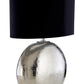Jarvis Scratched Silver Table Lamp