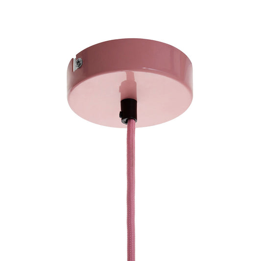 Beli Pink Metal Wire Pendant Light