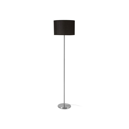 Forma Black Waffle Effect Shade Floor Lamp