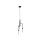 Lagona 3 Bulb Gold And Black Pendant Light - Premier Home