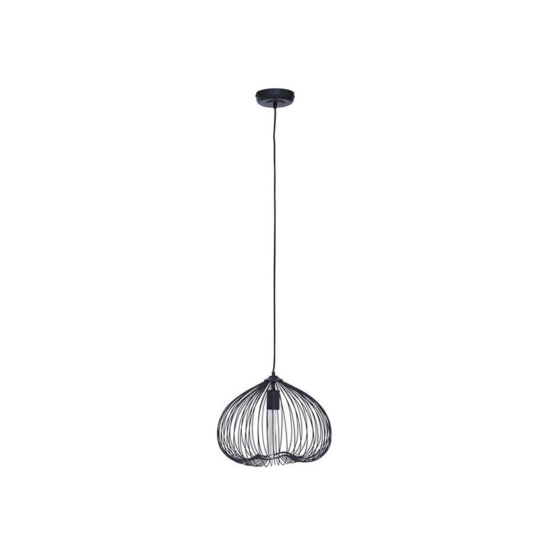 Lavis Black Finish Pendant Light