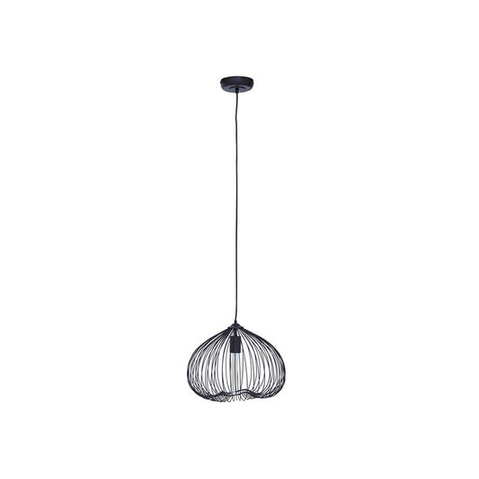 Lavis Black Finish Pendant Light