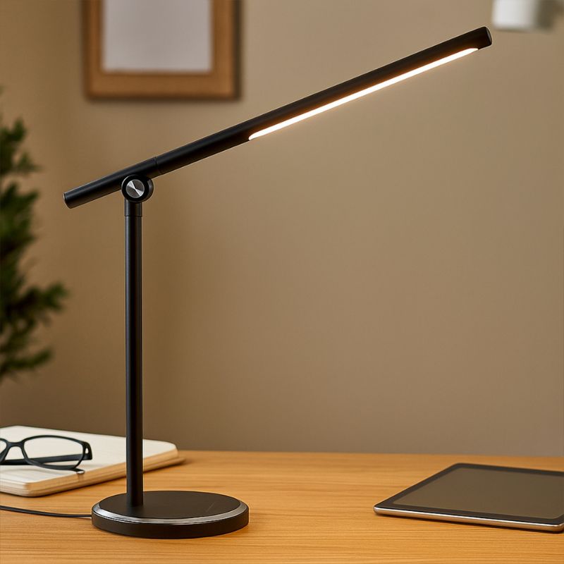 Finley Black Touch Lamp