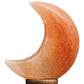 Nepal Crescent Moon Pink Natural Salt Lamp