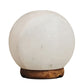 Nepal Himalayan Round White Natural Salt Lamp