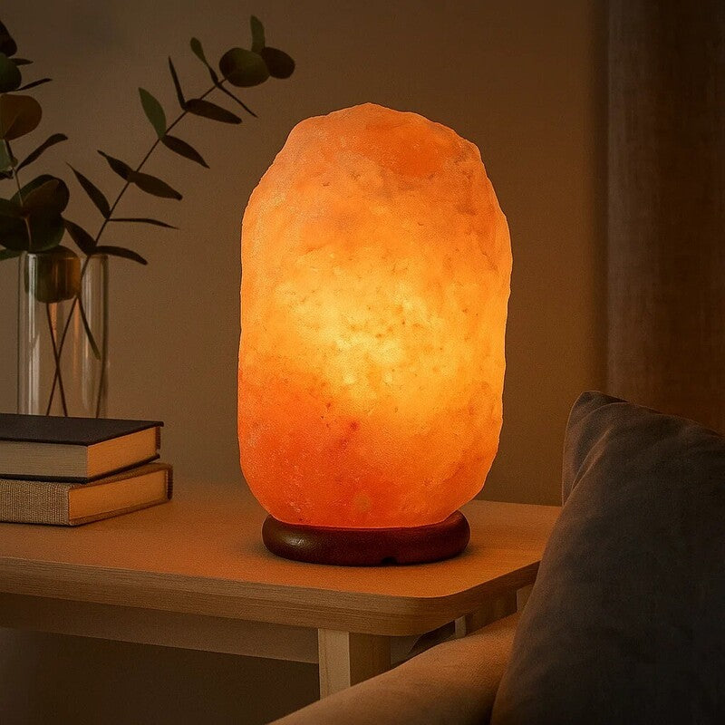 Nepal Natural Salt Lamp with EU Plug