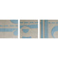 Set Of 3 Blue & Cream Prints - 8Cm Thick - Premier Home