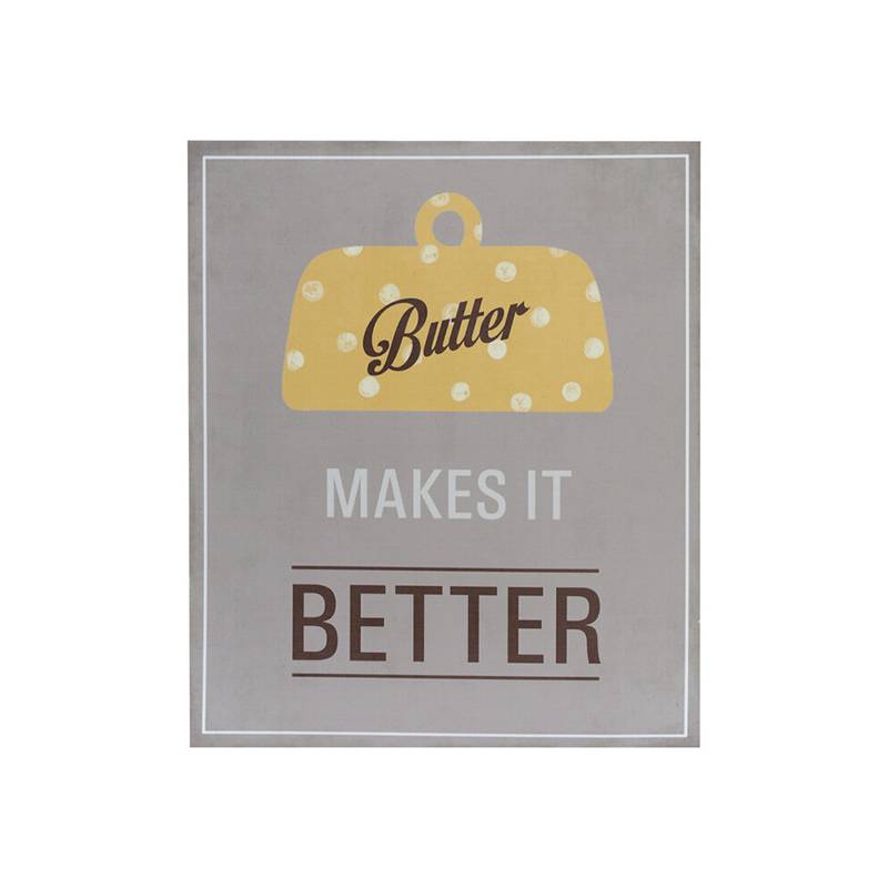 Butter Makes It Better Wall Plaque