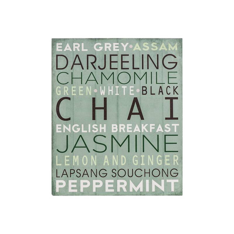 Madera Chai Wall Plaque