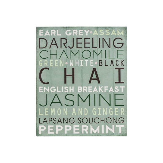 Madera Chai Wall Plaque