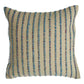 Bosie Indigo Blue Woven Stripe Cushion - Premier Home