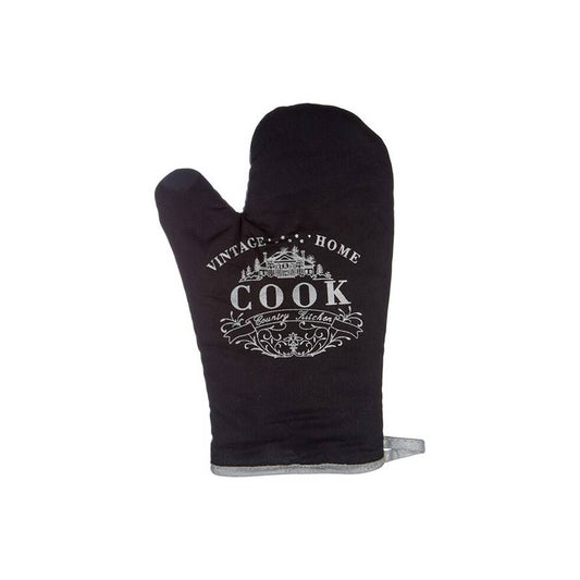 Vintage Home Black Single Oven Glove