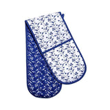 Blue Rose Double Oven Glove - Premier Home
