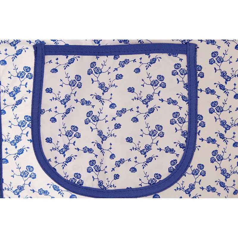 Blue Rose Apron