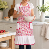 Red Daisy Apron