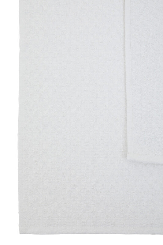 Doro Set Of 3 White Terry Tea Towels