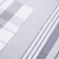 Doro Set Of Three Grey And White Tea Towels