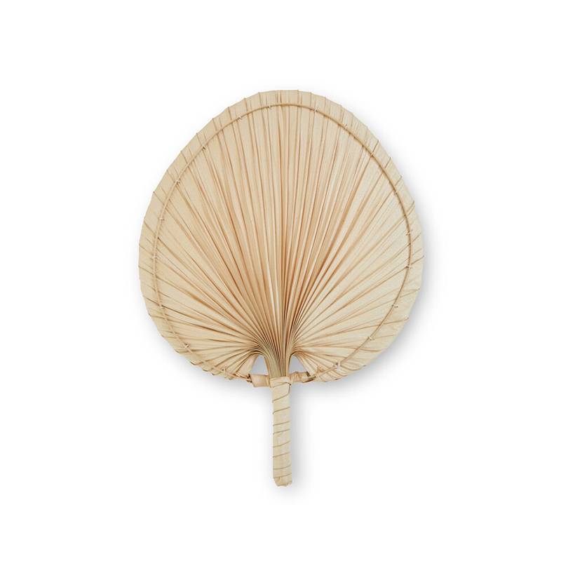 Balta Small Natural Palm Leaf Fan