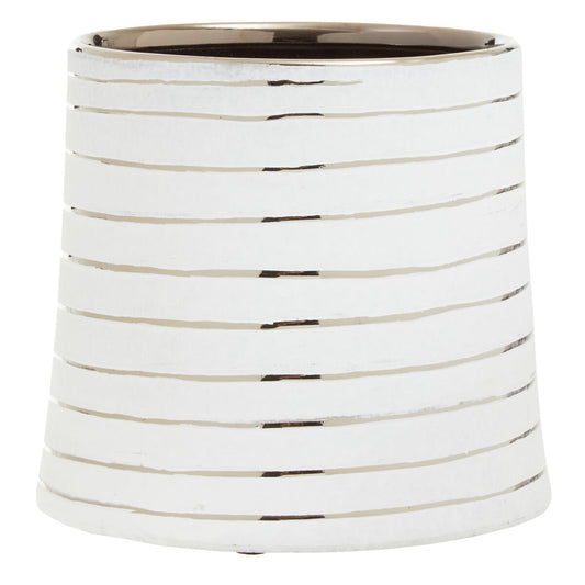 Large White Ceramic Planter