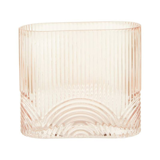 Bardi Small Pink Glass Vase