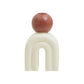 Utica Candle Holder With Cream Base