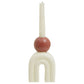 Cream Candle Holder