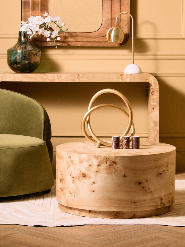 Salmo Set Of Three Red Marble Tealight Holders