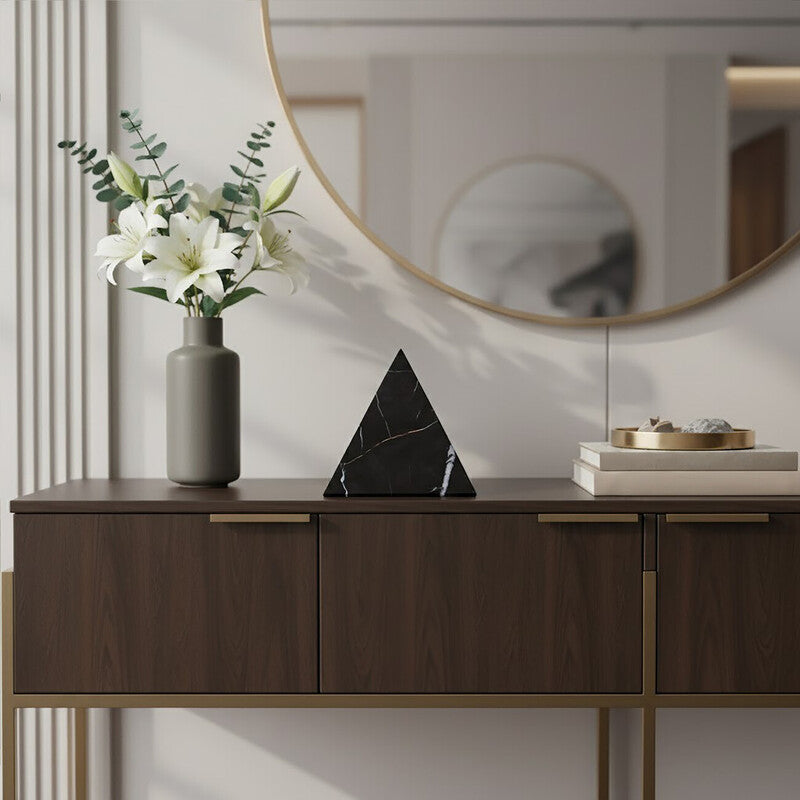 Salmo Marble Pyramid Ornament