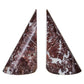 Salmo Set Of Two Red Marble Bookends - Premier Home