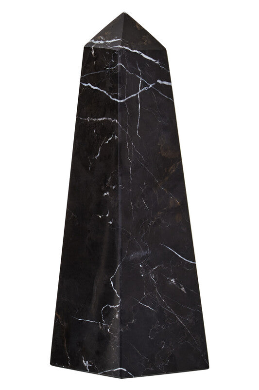 Salmo Small Black Marble Obelisk