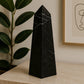 Salmo Small Black Marble Obelisk