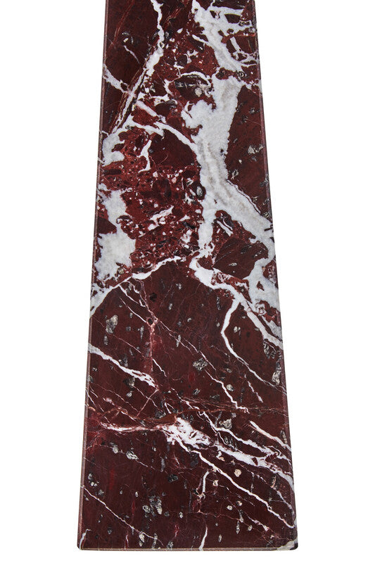 Salmo Large Red Marble Obelisk