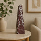 Salmo Large Red Marble Obelisk
