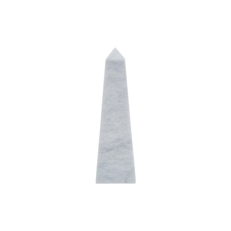 Salmo Small White Marble Obelisk