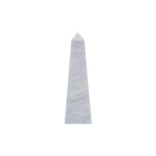 Salmo Small White Marble Obelisk