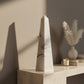 Salmo Large White Marble Obelisk