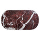 Salmo Oval Red Marble Serving Board - Premier Home
