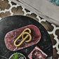 Salmo Oval Red Marble Serving Board