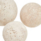 Tibor Travertine Set of 3 Deco Balls