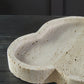 Tibor Travertine Irregular Tray