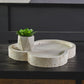 Tibor Travertine Irregular Tray