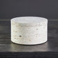Tibor Travertine Round Trinket Box