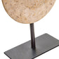 Zoro Small Natural Speckled Marble Round Dia 20cm Disc Sculpture