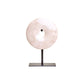 Zoro Extra Small Cream Marble Round Dia 15cm Disc Sculpture