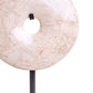 Zoro Extra Small Cream Marble Round Dia 15cm Disc Sculpture