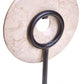 Zoro Extra Small Cream Marble Round Dia 15cm Disc Sculpture